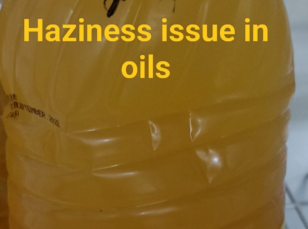 preservation of edible oil