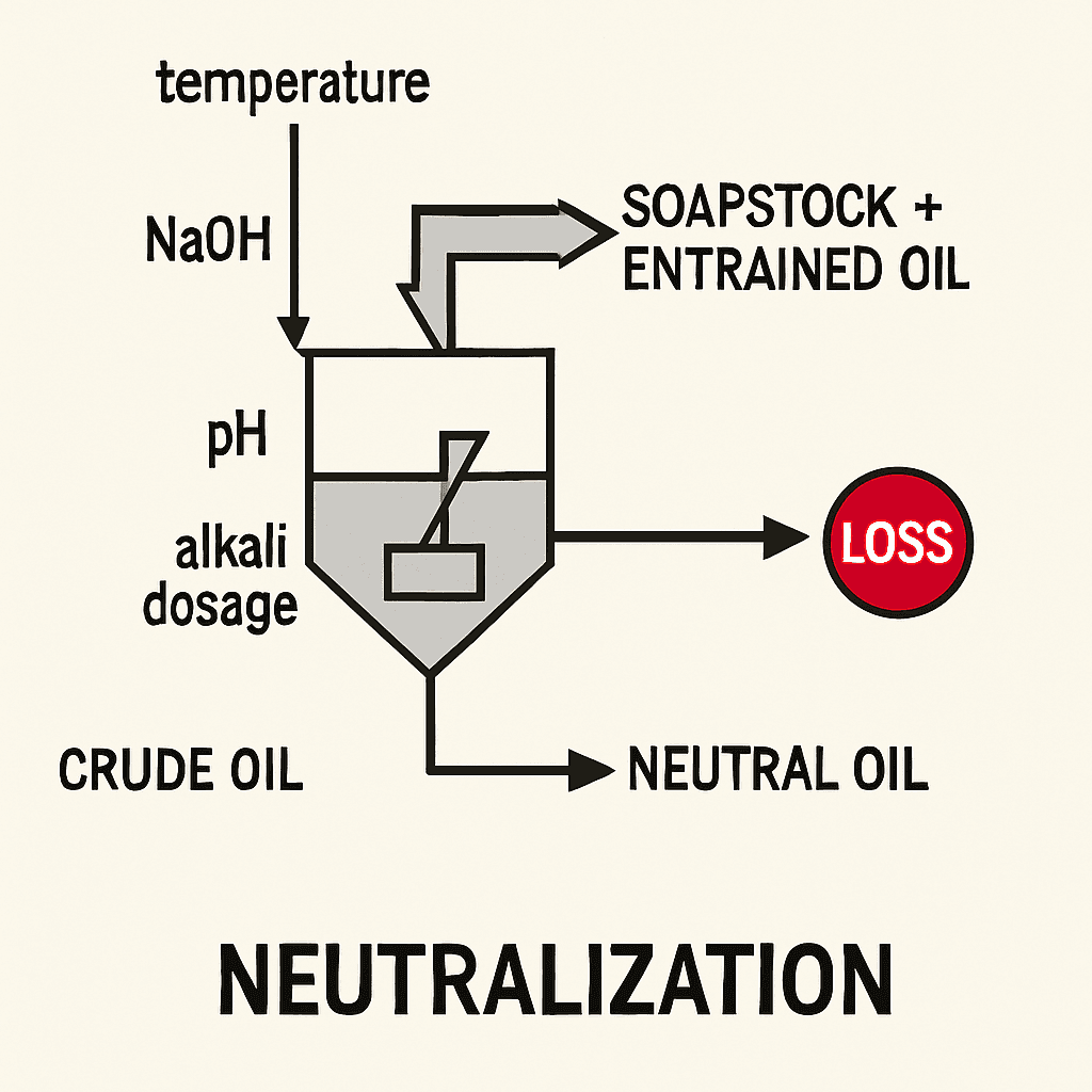 How to reduce Neutralization bleaching losses