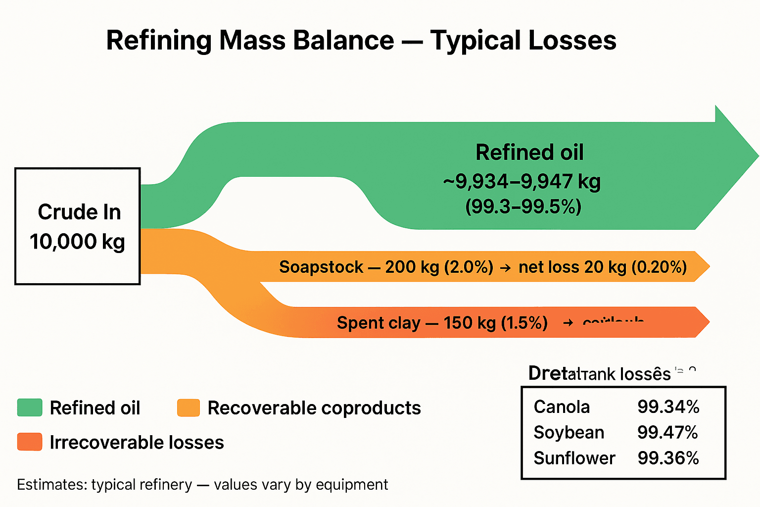 How to Reduce Refining Losses
