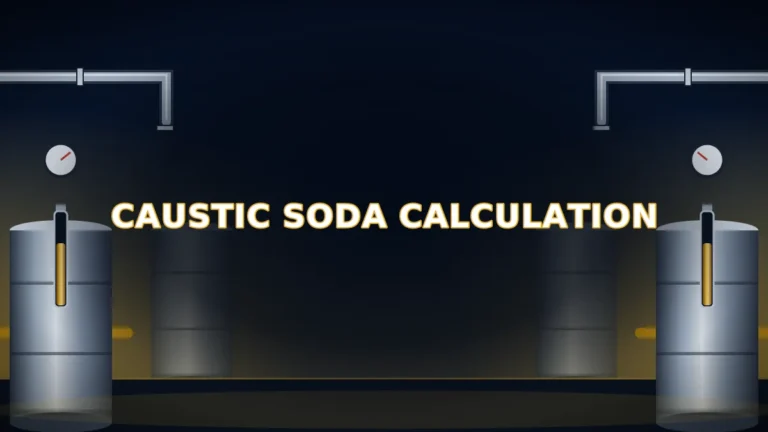 Caustic soda calculation for edible oil neutralization